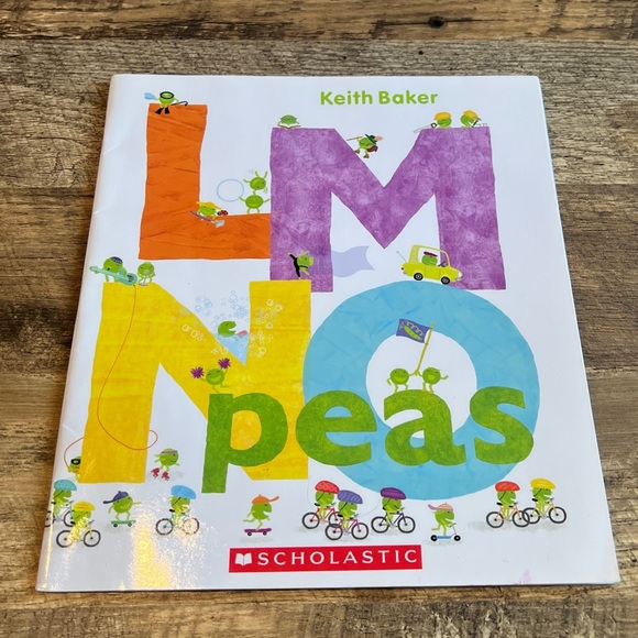 LMNO Peas (The Peas Series) by Keith Baker Paperback Children's Book - Picture 2 of 3